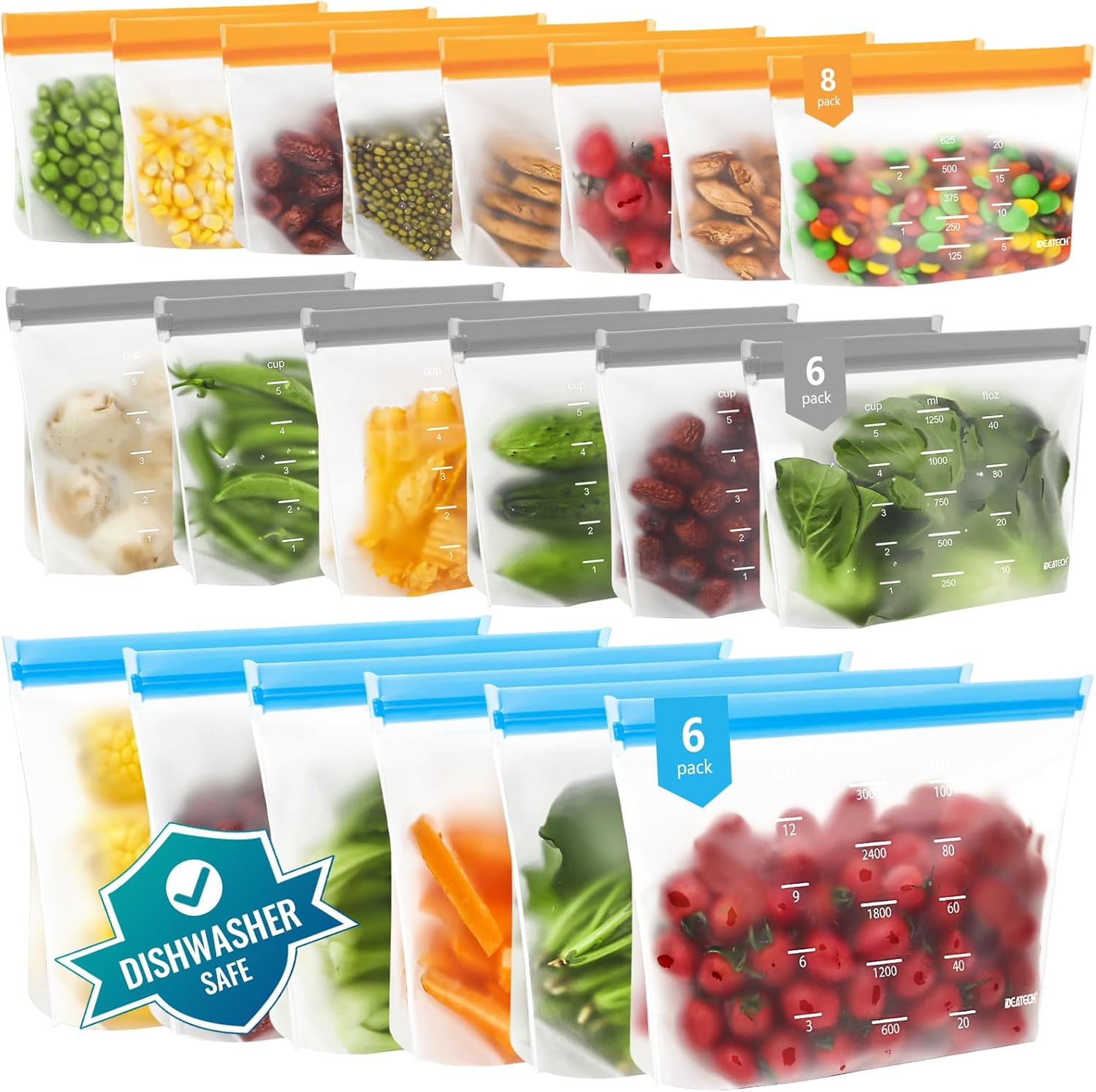 Reusable Silicone Storage Bags
